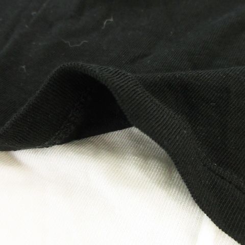 プランクプロジェクト PRANK PROJECT Double Layered Tee 2点セット 半袖Tシャツ クルーネック レイヤード ストレッチ ロゴ 薄手 F 黒 プランクプロジェクト PRANK PROJECT Double Layered Tee 2点