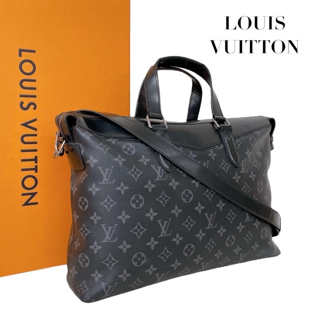 価格交渉|質問大 ♪ ルイヴィトン モノグラムエクリプス ビジネスバッグ エクスプローラー 2way 4338