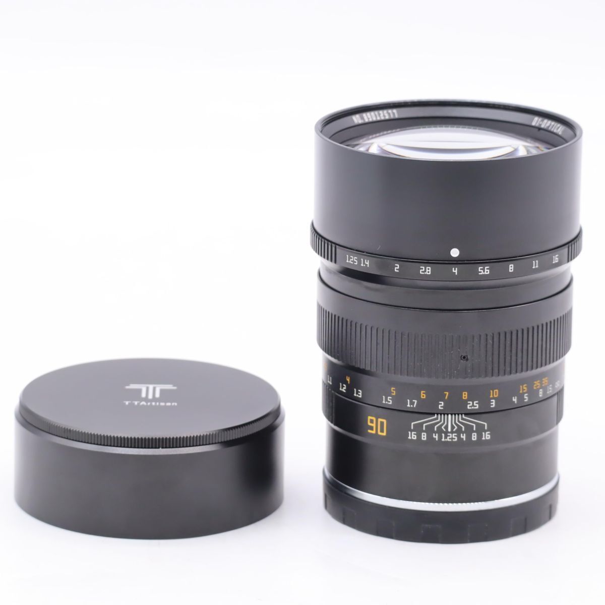 TTArtisan 90mm f/1.25 ハッセルブラッドXマウント ブラック レンズ 銘