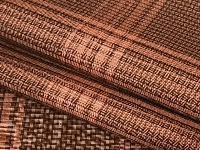 平和屋着物○本場大島紬 よろけ間道 正絹 逸品 AAAZ4498ph