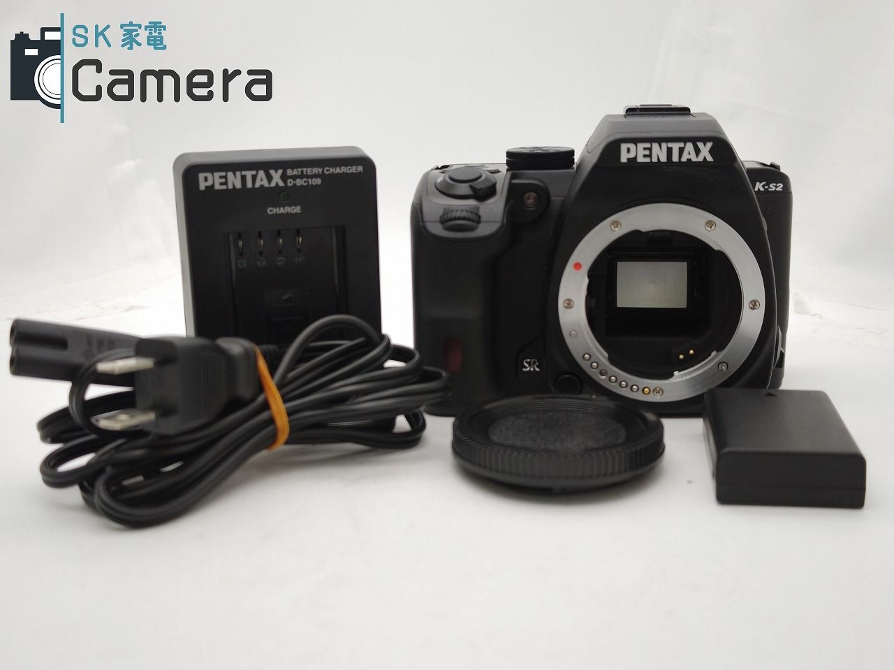 PENTAX K-S2 電池 充電器 付 ペンタックス ジャンク - メルカリ