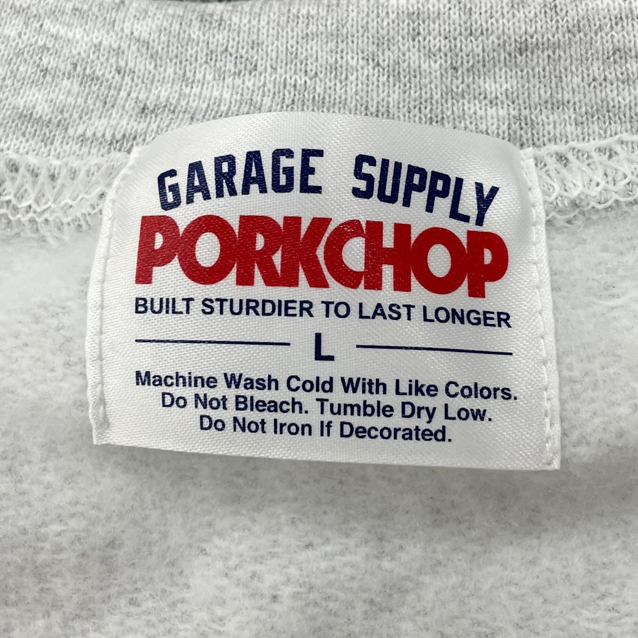 定価12100円 未使用品 PORKCHOP GARAGE SUPPLY 22AW OVAL＆STUFF SWEAT