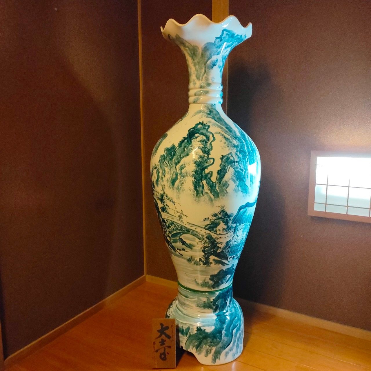 大きな壺 花瓶 骨董品