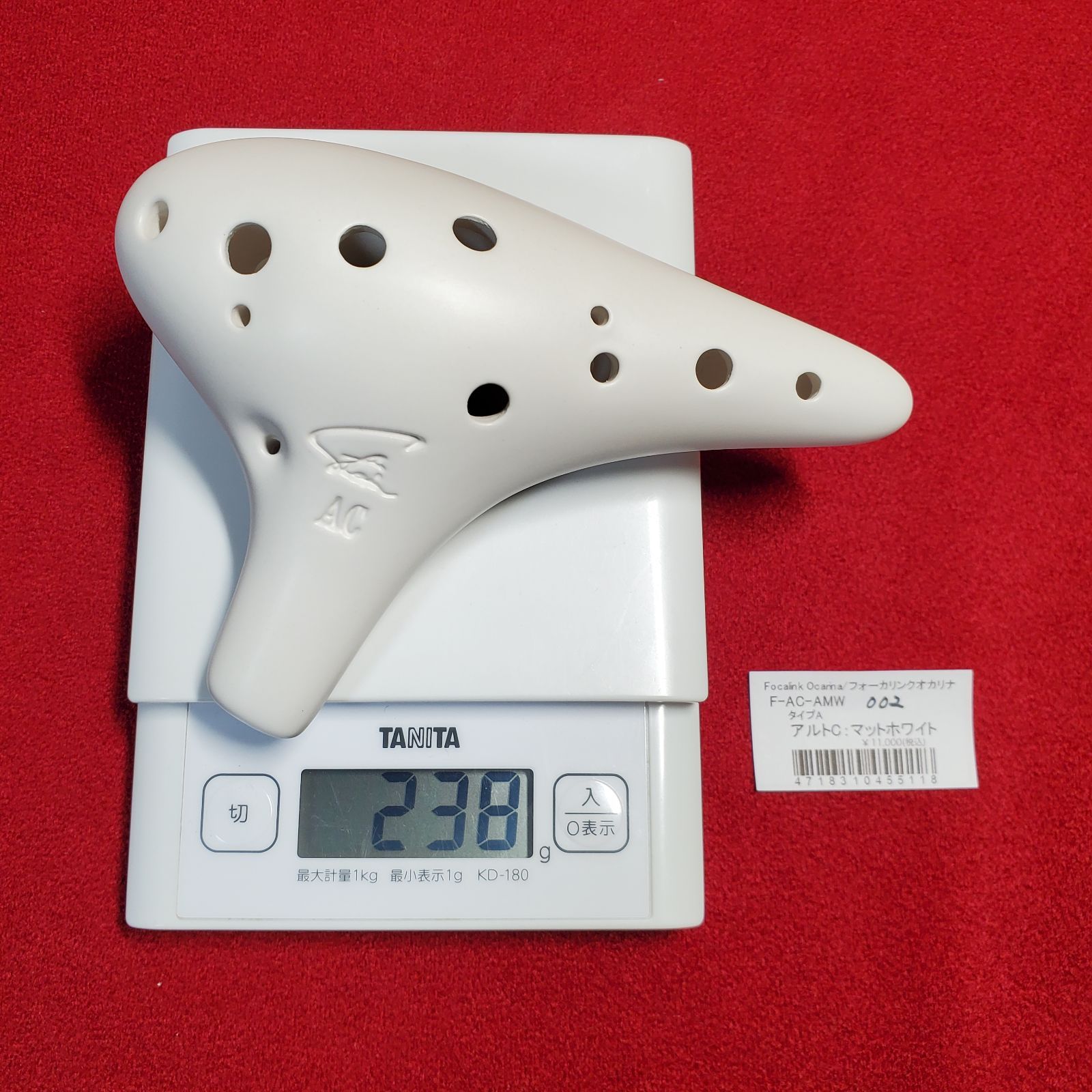 美品！フォーカリンク F-AC-HR アルトC フォーカリンク値段交渉OK フォーカリンク オカリナ タイプA アルトC F-AC-AMW 002 - メルカリ