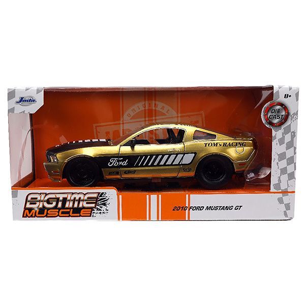 BTM 2010 Ford Mustang GT Tom’s Racing Tom's Racing - 2010 Ford Mustang GT BigTime Muscle | Diecast