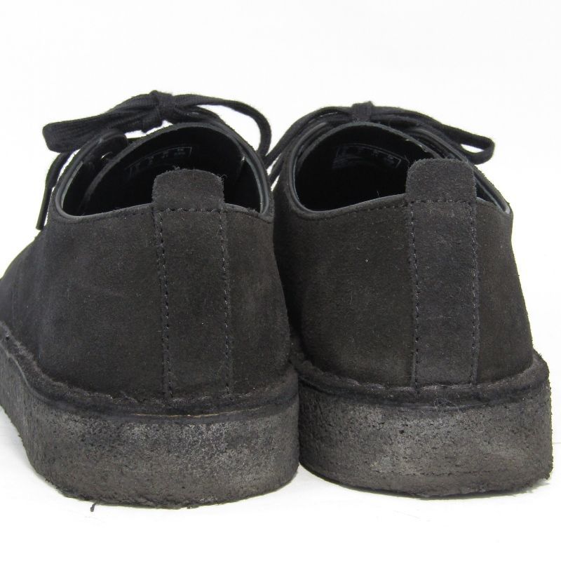 クラークス　黒　スエード　24cm Clarks クラークス UK7G Coal London 26171744 コール ロンドン