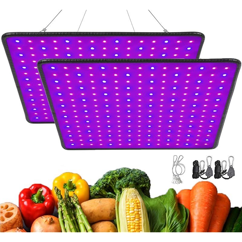 GREENSINDOOR 植物育成ライト LED 植物ランプ 400W相当 ルスペクトル