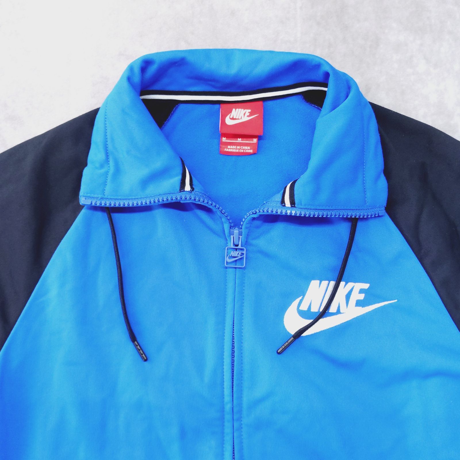 Nike 青 ジャージ Mサイズ NIKE M サイズ ジャージ トラックジャケット ブルー ナイキ - メルカリ