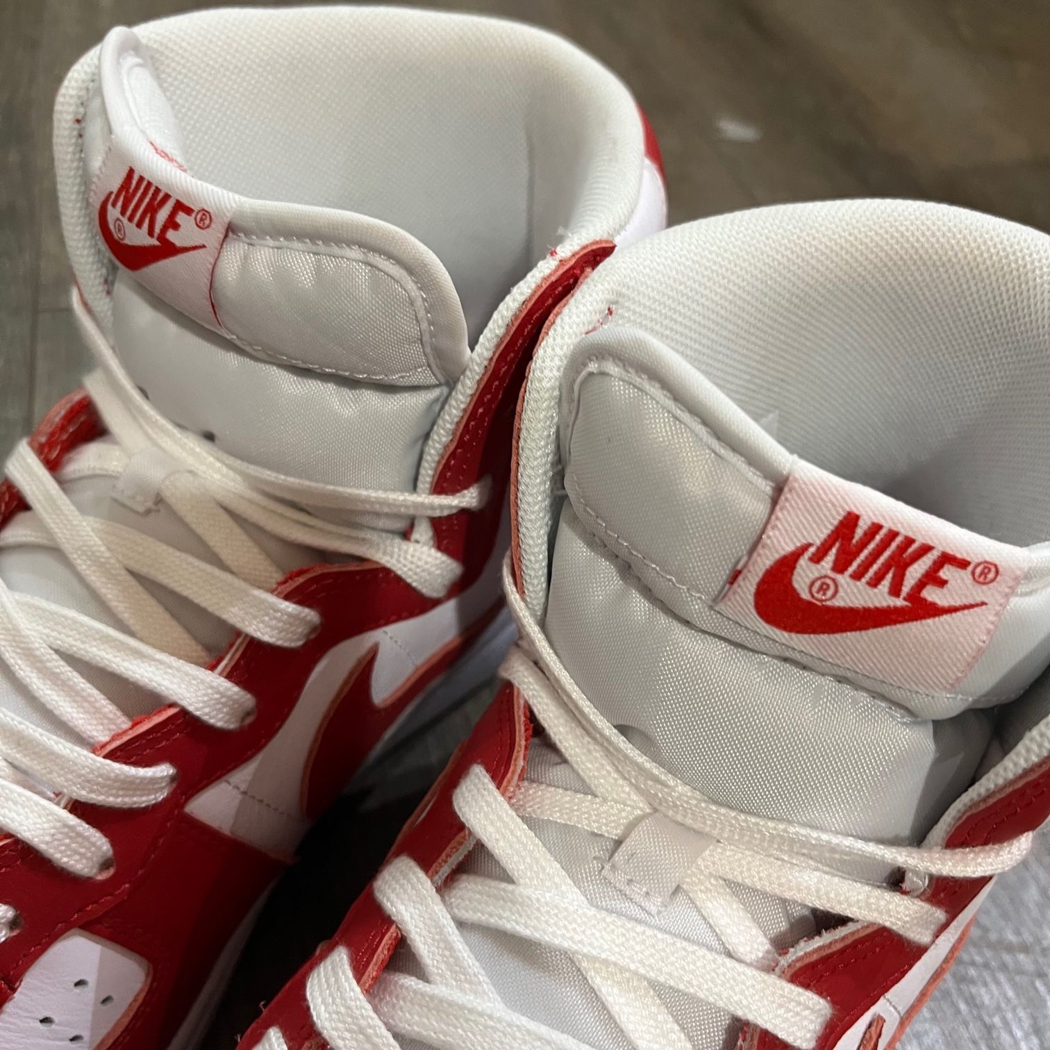 国内正規 NIKE TERMINATOR HIGH WHITE/UNIVERSITY RED ナイキ