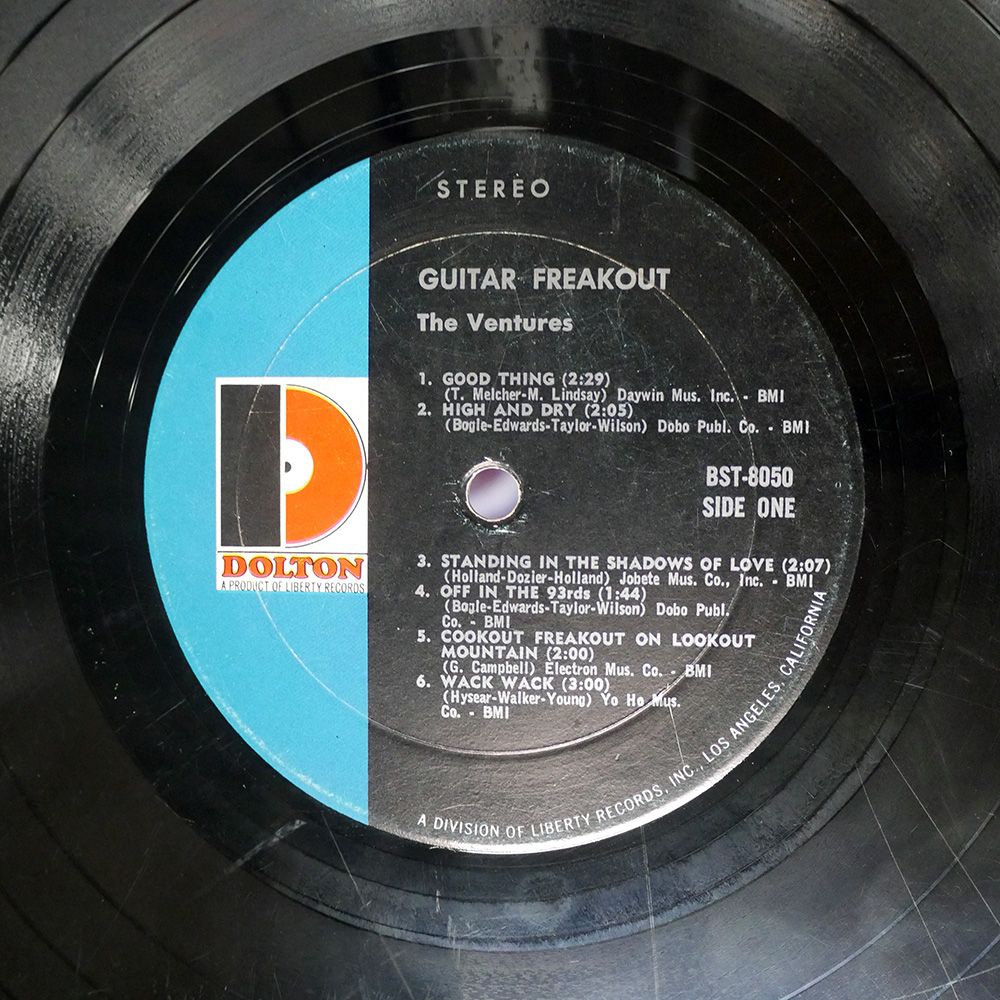 US盤 VENTURES/GUITAR FREAKOUT/DOLTON BST8050 LP - メルカリ