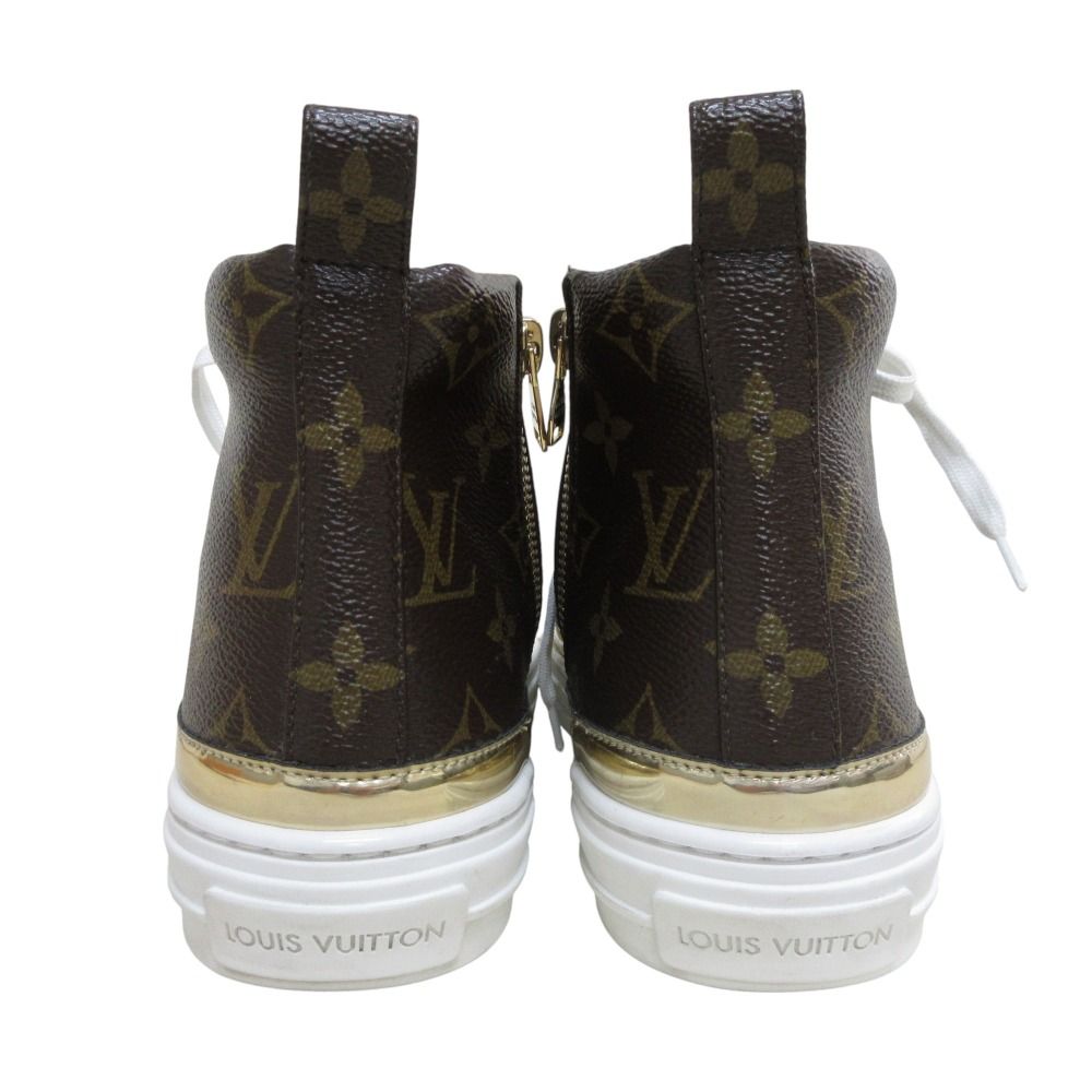 LOUIS VUITTON ルイヴィトン モノグラム サイドジップ スニーカー Louis Vuitton ルイヴィトン サイドジップ ハイカットスニーカー
