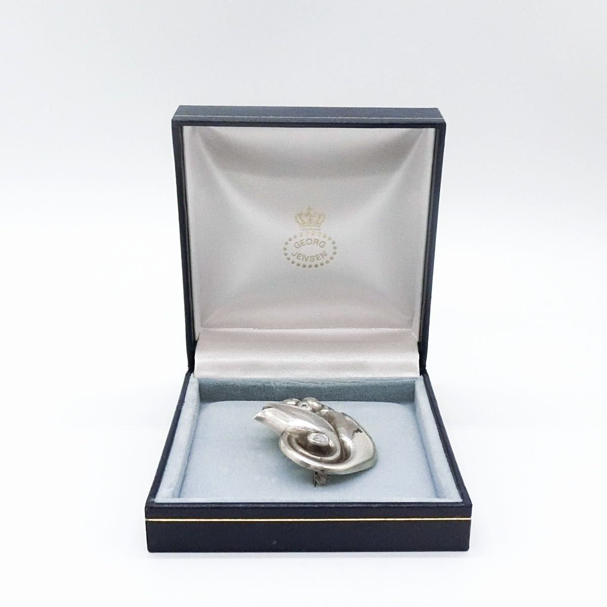   ジョージジェンセン　チューリップ　ブローチ　100C ジョージジェンセン Georg Jensen シルバー925 ブローチ #100C
