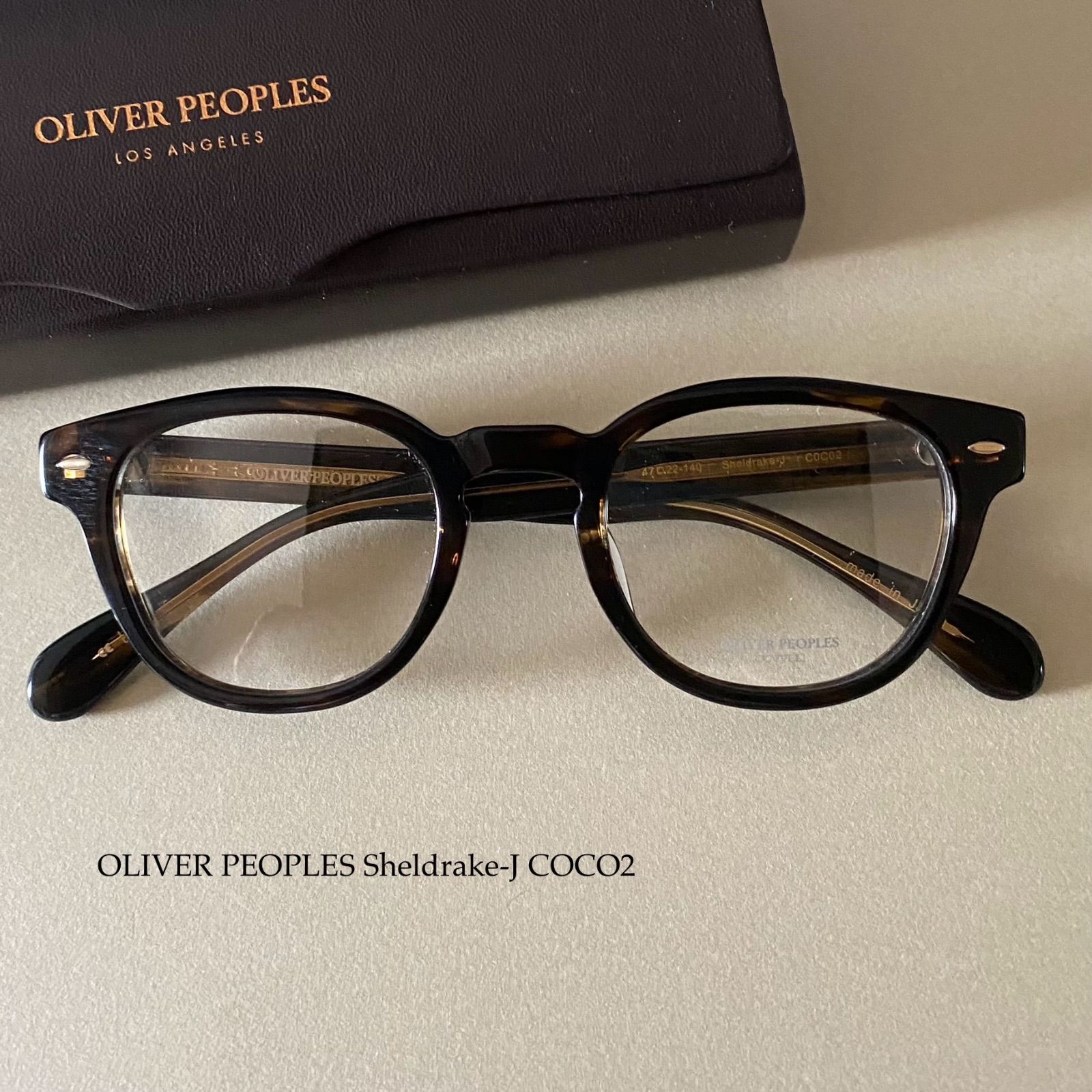 OV407 新品 OLIVER PEOPLES Sheldrake-J メガネ オリバーピープルズ シェルドレイク - メルカリ