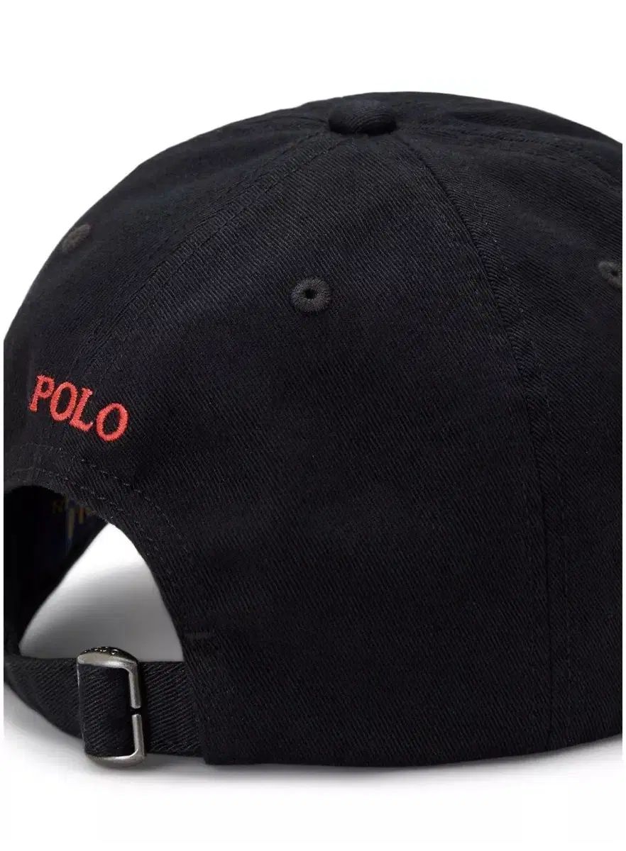 本物 ポロ Ralph Lauren ラルフローレン キッズ テディベア キャップ チノ ボールキャップ ブラック 帽子