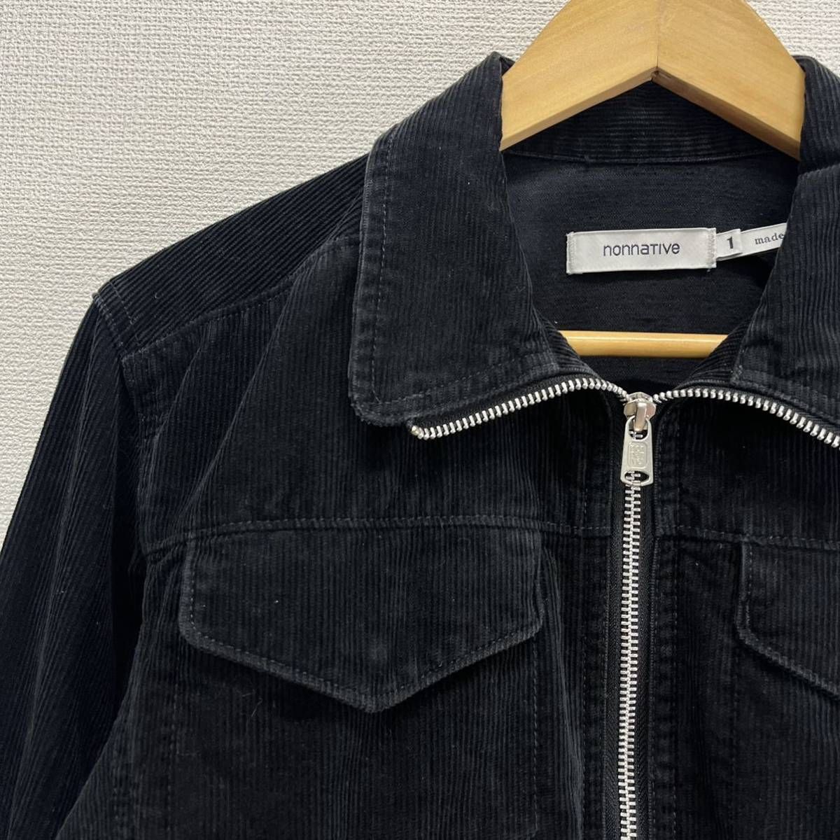 nonnative ノンネイティブ NN-J2214 WORKER SHORT JACKET ジップアップ 