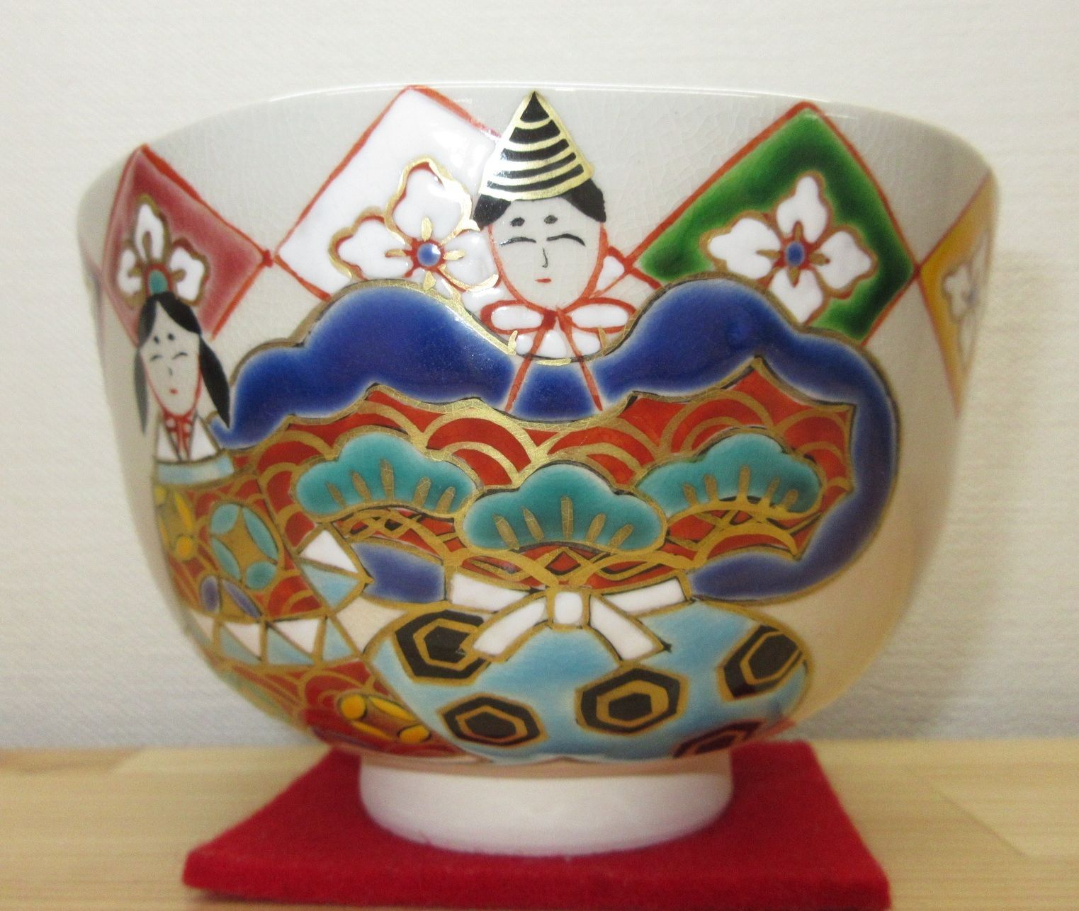 雛に花菱の図 伊坂清香