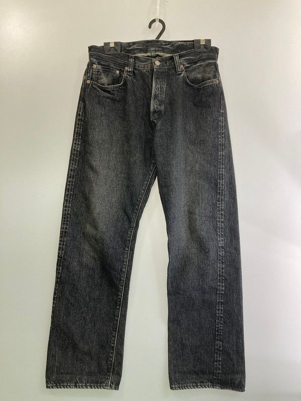 品 SUGAR CANE シュガーケーン 1947 HARD WASH MODEL BLACK DENIM PANT SC42460H ブラックデニムパンツ ボトムス 156-250318-yn-15-MIN