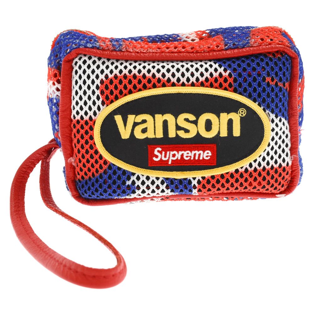 SUPREME (シュプリーム) 22SSVanson Leathers Cordura Mesh Wrist Bag