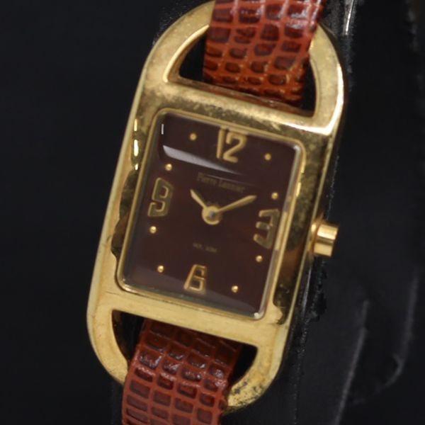 QZ ピエールラニエ 074G5 ブラウン文字盤 レディース腕時計 KRK 2000000 NSK