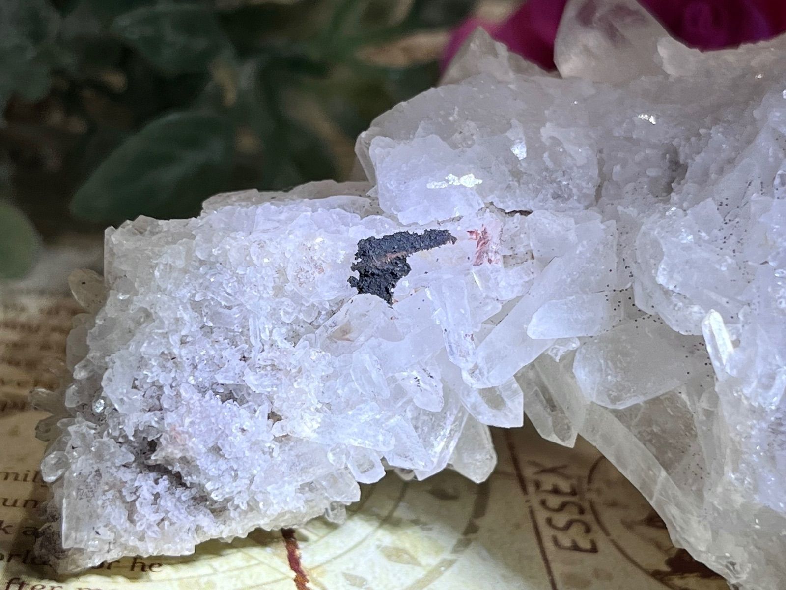 ヒマラヤ マニカラン産 花水晶 クリスタル 原石 クラスター ヒマラヤ マニカラン産 花水晶 クリスタル 原石 クラスター