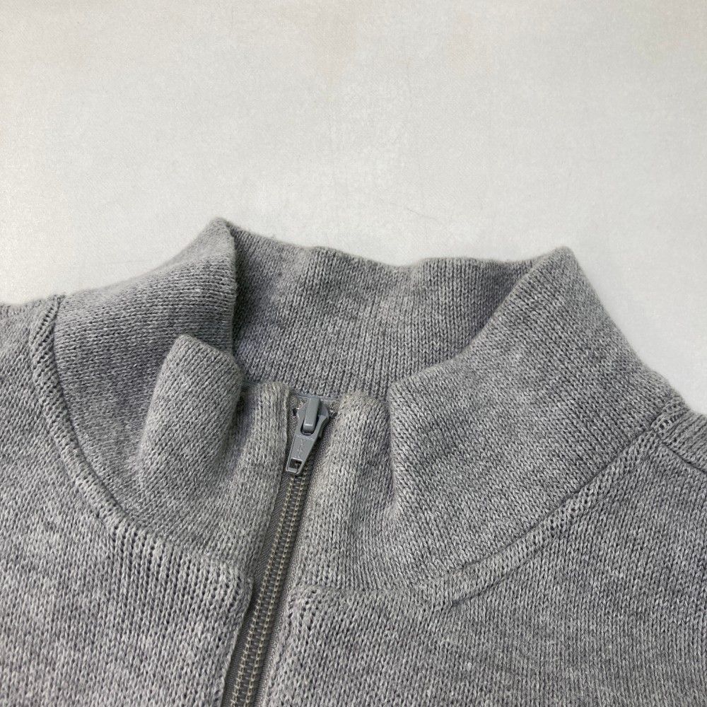 サイズ：L BEAMS GOLF ビームスゴルフ ニットジャケット グレー系