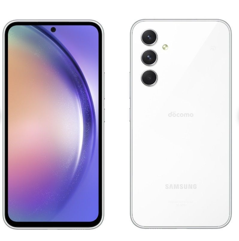 【送料無料】セイモバイル★SIMフリー docomo Galaxy A54 5G オーサムホワイト SC-53D  新品未使用品 白ロム