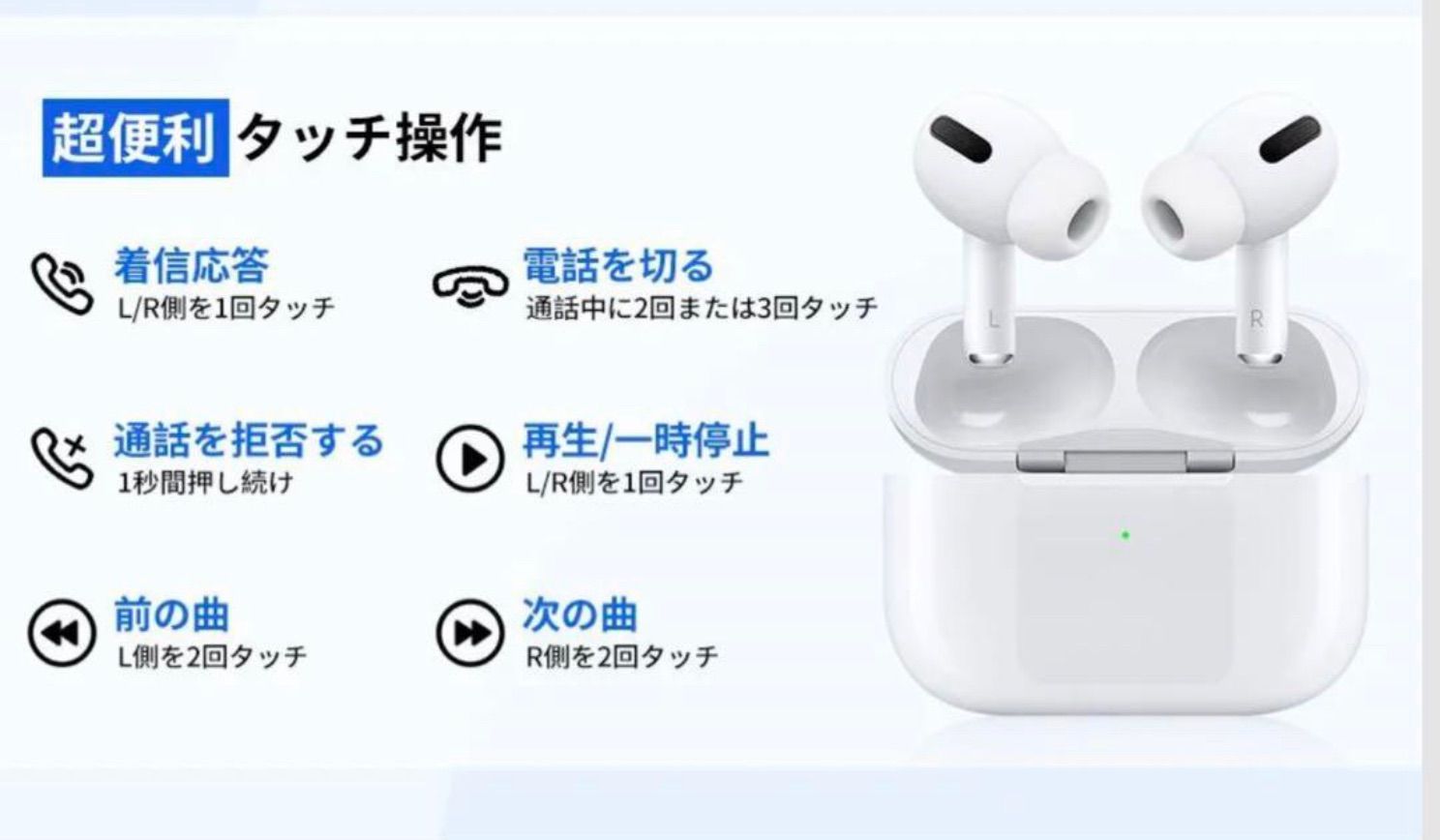 2025最新型 Real Pro 1 ワイヤレスイヤホン ノイズキャンセリング Bluetooth 5.3 イヤホン 低遅延・ハイクオリティサウンド D1 コンパクト・軽量設計 防水仕様 瞬時ペアリング タッチ操作 片耳・両耳対応 Airpods Pro互換品