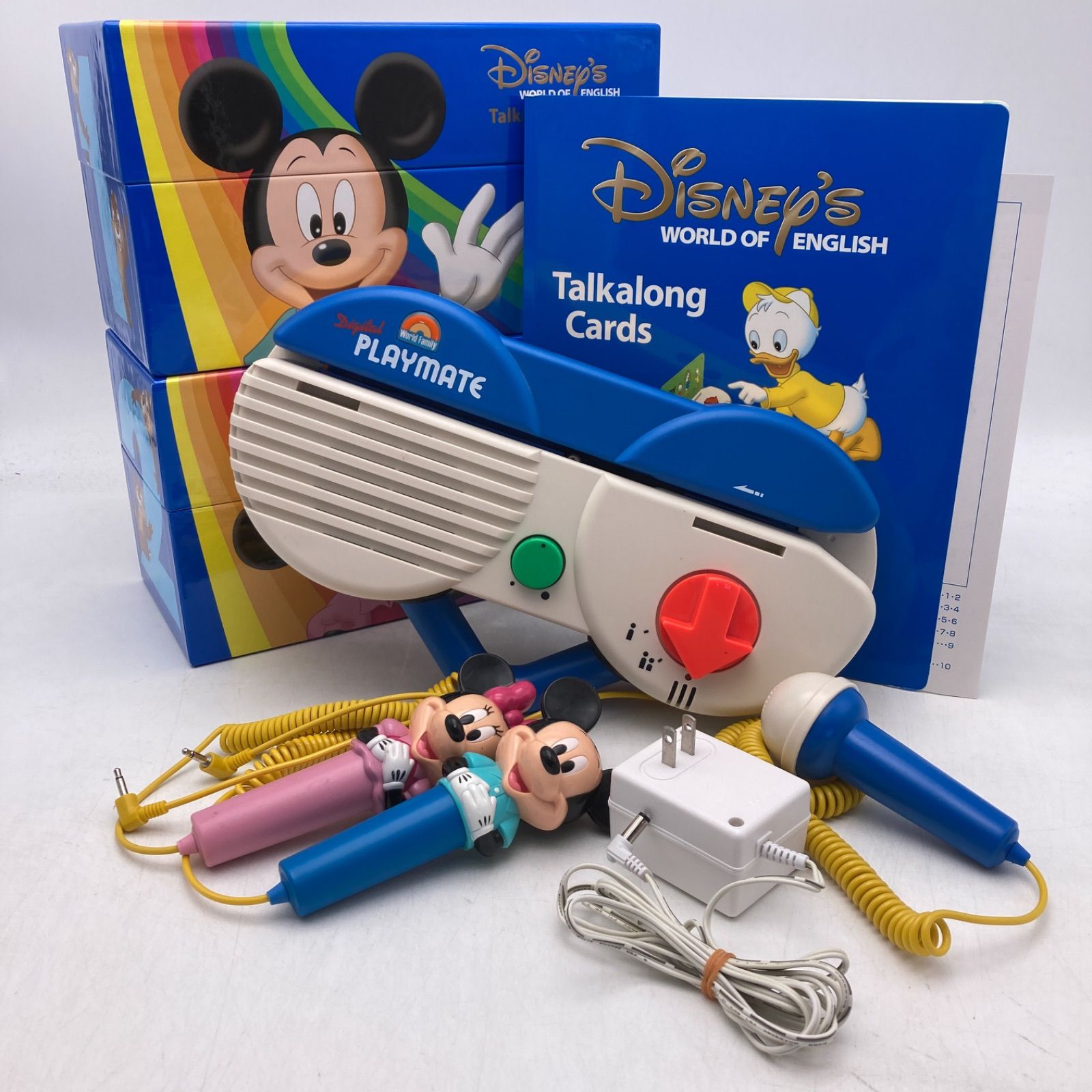 トークアロング ディズニー英語システム DWE 両面デジタル Disney ワールドファミリー 506504