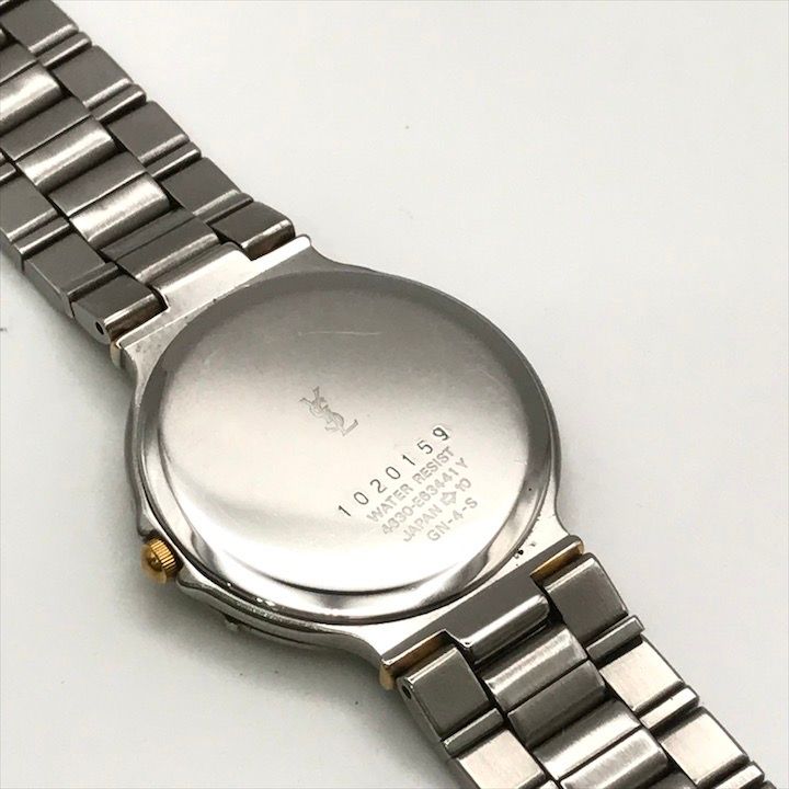 イヴサンローラン　レディース　腕時計　クォーツ　4630-E63441 良品 Yves Saint Laurent YSL サンローラン 4630-E63441