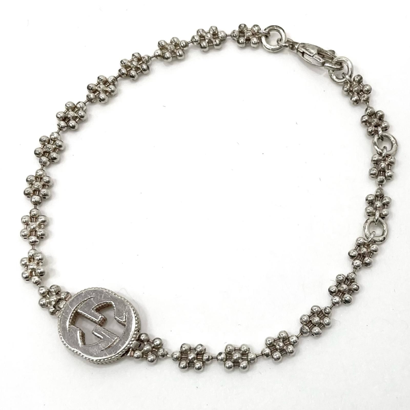 中古】GUCCI | グッチ インターロッキングG ブレスレット 481687