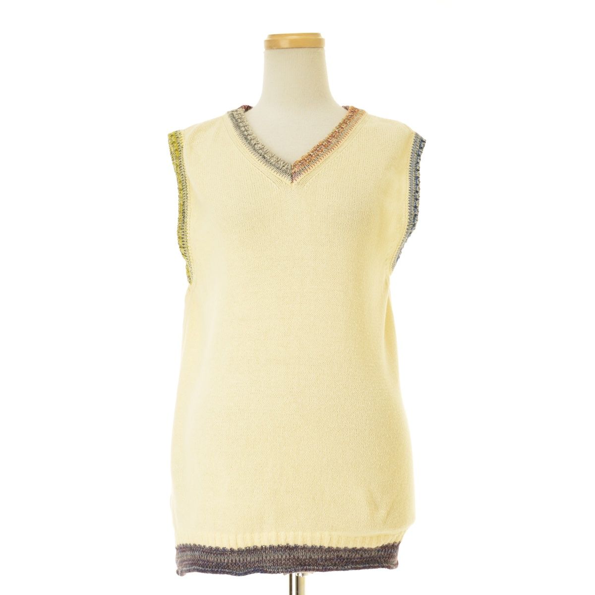 【JANESMITH×RHCRonHerman】21SKN-#740-RH ウールVネックニットベスト JANESMITH×RHCRonHerman】21SKN-#740-RH ウールVネックニットベスト