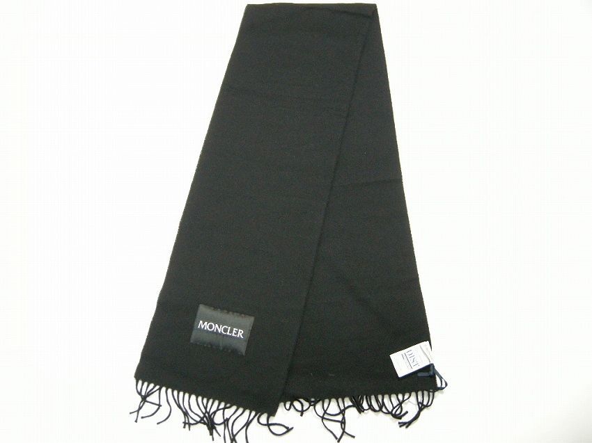 □新品□モンクレール SCARFフリンジマフラー フリンジストール