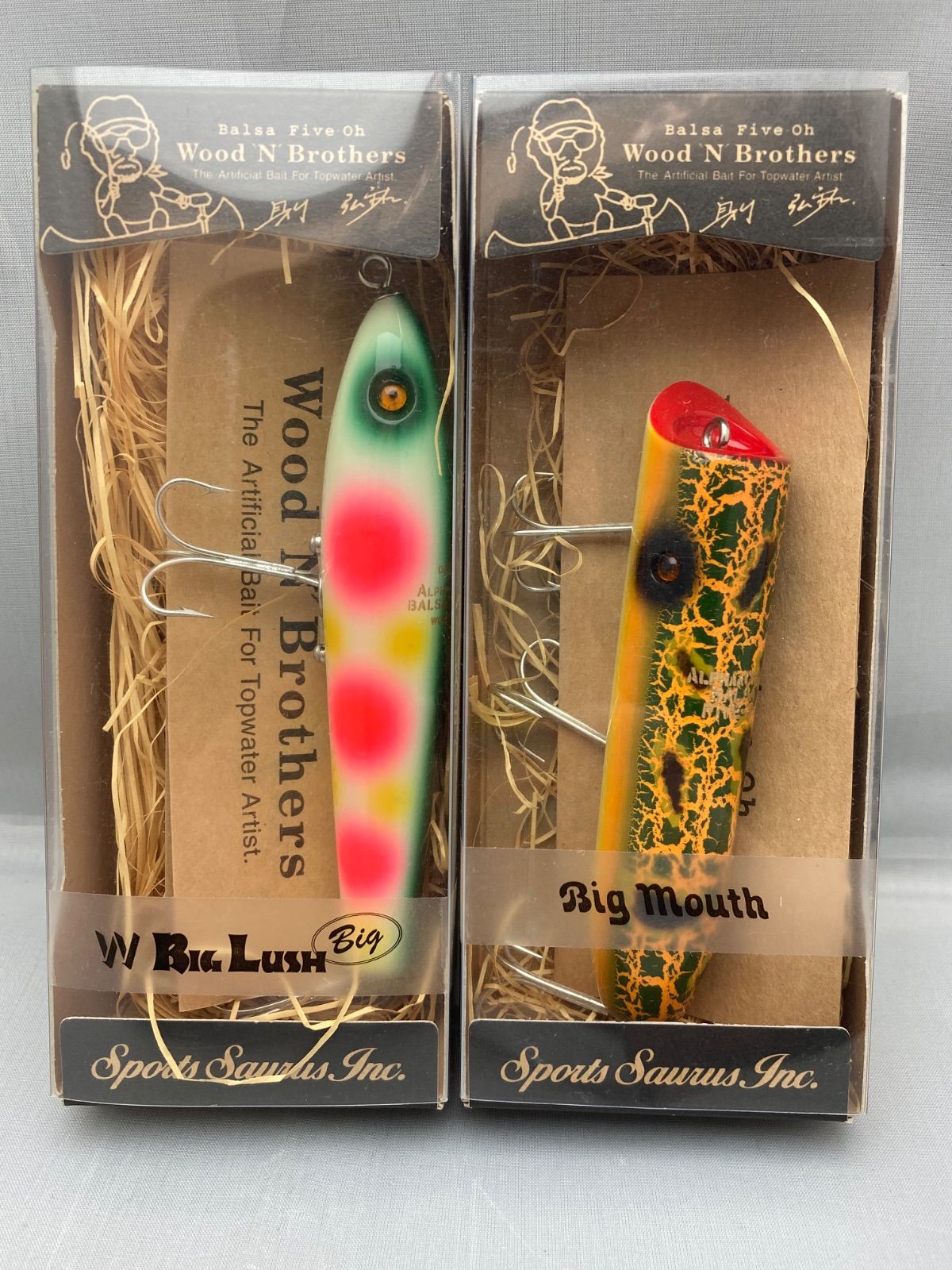 R*R様 バルサ50 ウッドゥンブラザーズ　14個セット R*R様 バルサ50 ウッドゥンブラザーズ 14個セット SAURUS | ザウルス