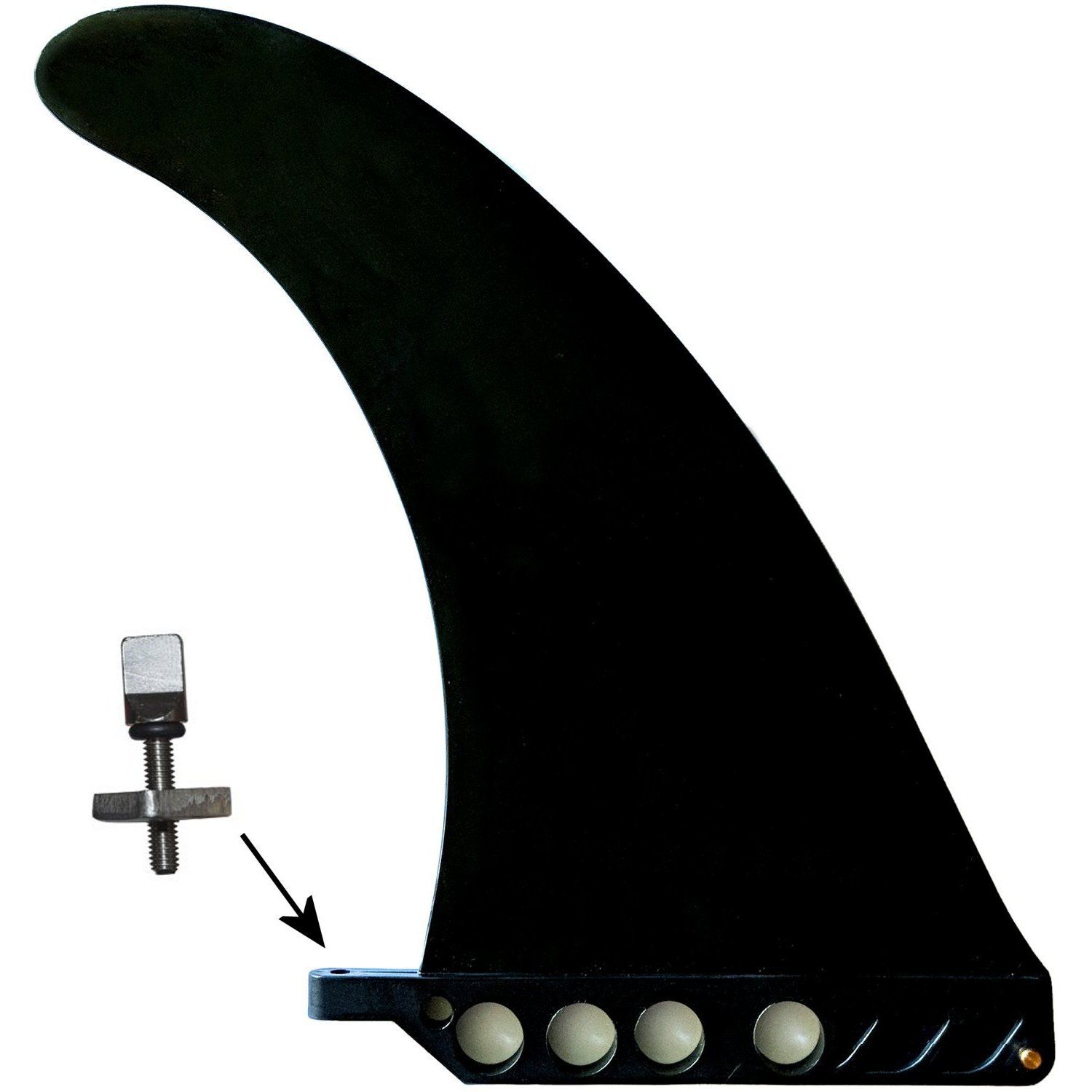 9インチ ハチェットフィン ロングボード センターフィン 9インチ