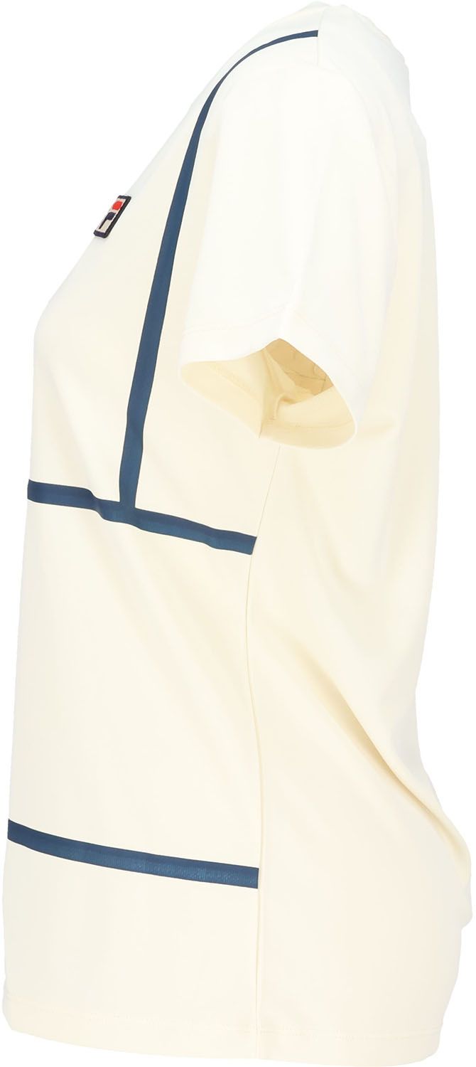 【全品送料無料】 フィラ FILA テニス ゲームシャツ レディース ウィメンズ 女性 大人 半袖 Tシャツ トップス ウェア ロゴ テニスコート グラフィック クール 部活動 クラブ サークル スクール EL0238 06Z ブラウン