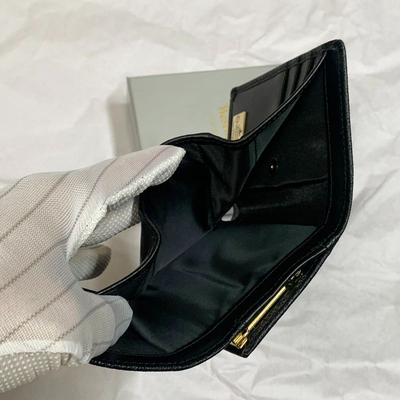Vivienne Westwood ヴィヴィアン ショートウォレット牛革財布 美品 未使用 Vivienne Westwood ヴィヴィアンウエストウッド