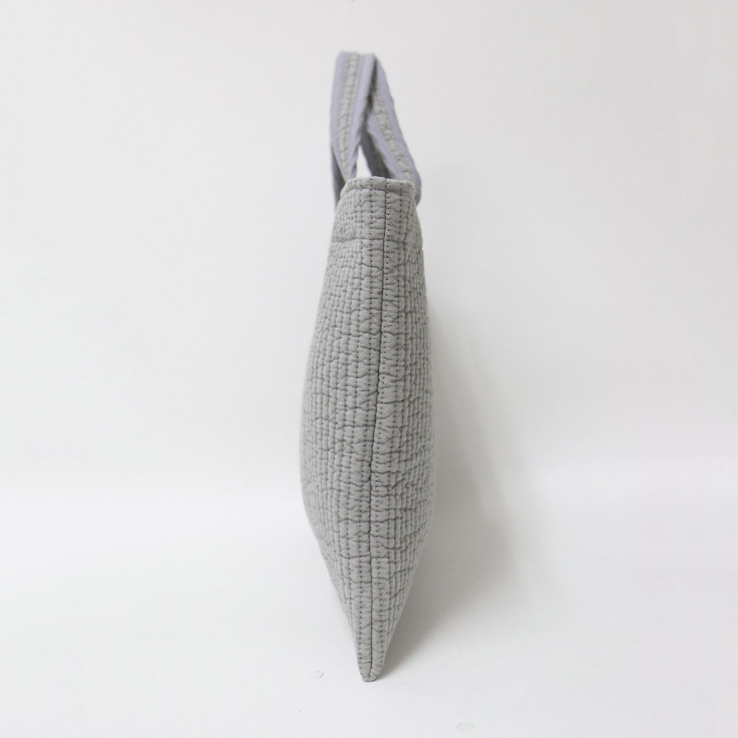 pionunnal ピオヌンナル バッグ ライトグレー / コットン キルト  