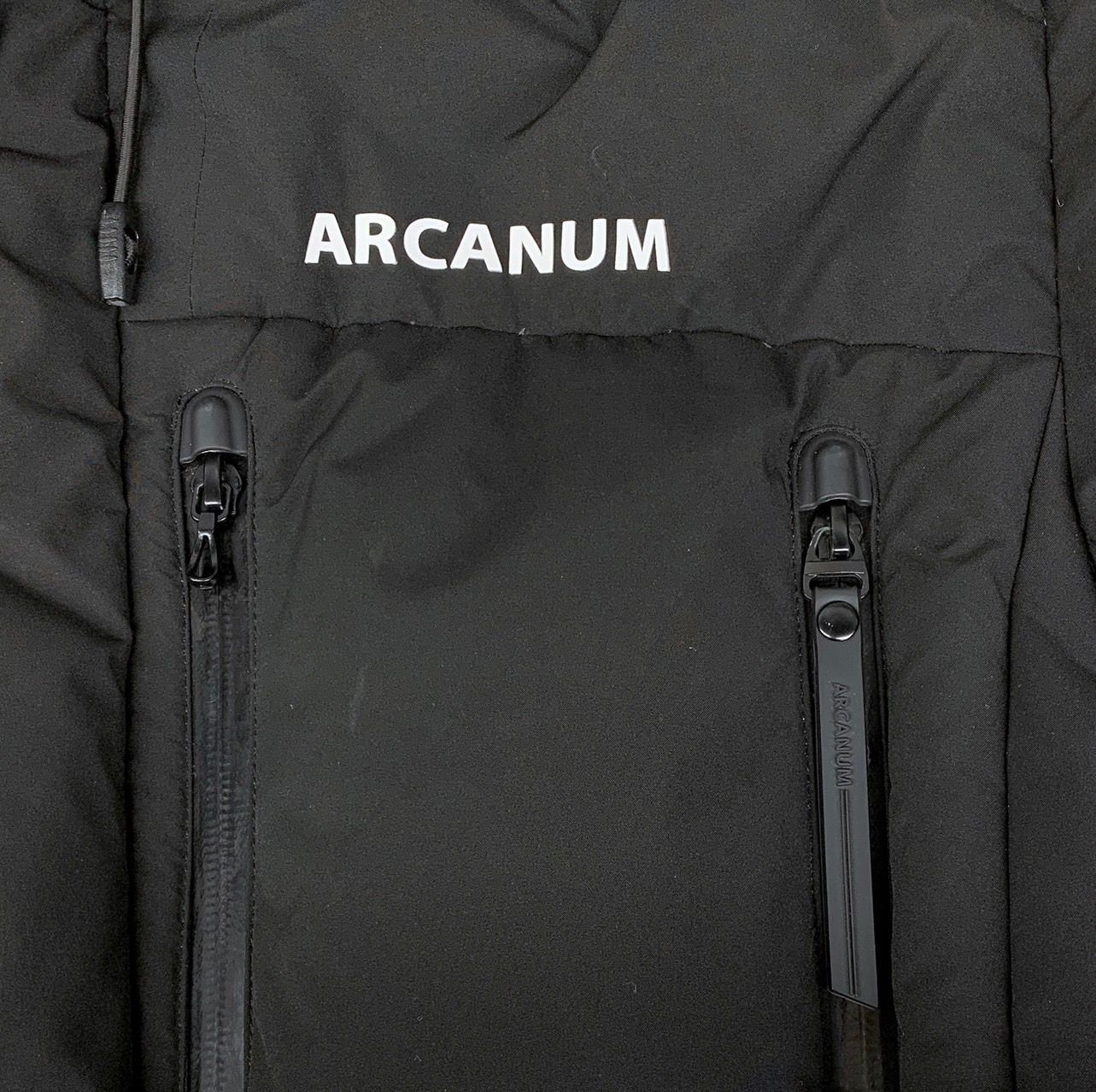 ARCANUM DESIGN(アルカナムデザイン ) ダウンジャケット ジップアップ 