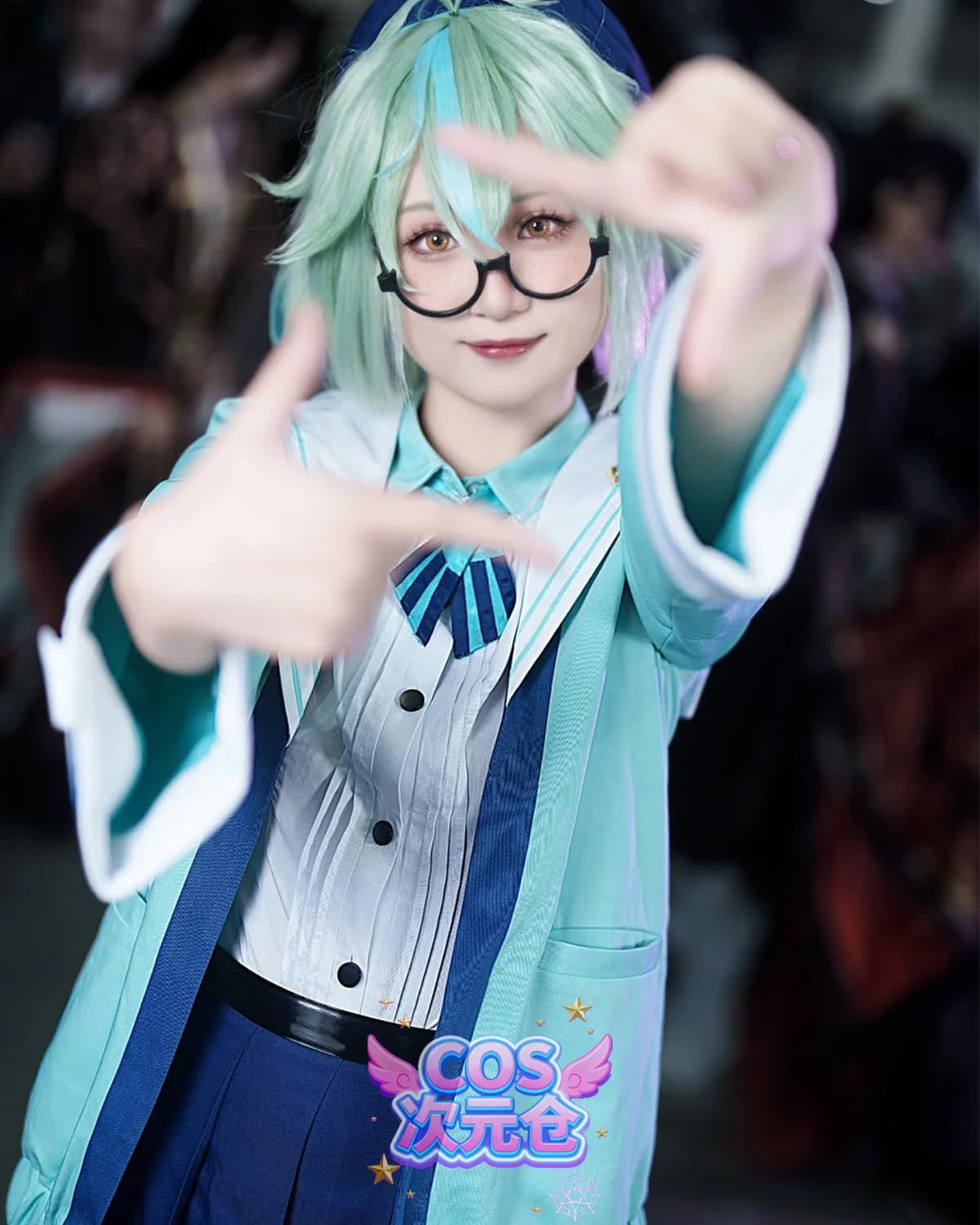 スクロース制服 ウィッグ付き 神併 スクロース コスプレ ウィッグ付き 制服 原神 コスプレ衣装 フルセット コスチューム 大人用 仮装 文化祭 Genshin Sucrose cosp