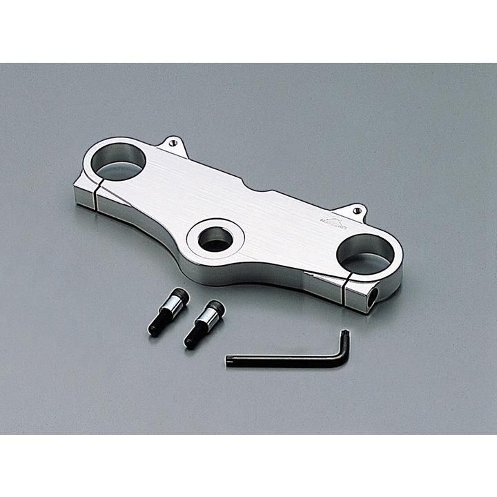 ホーネット250/HORNET250(96-07/MC31)用 ジュラルミントップブリッジ(ポリッシュ:セパハン)｜ハリケーン