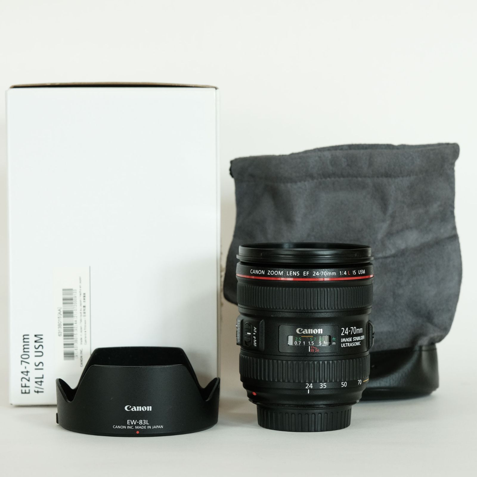 ジャンク品】Canon EF 24-70mm f/2.8L ズームレンズ