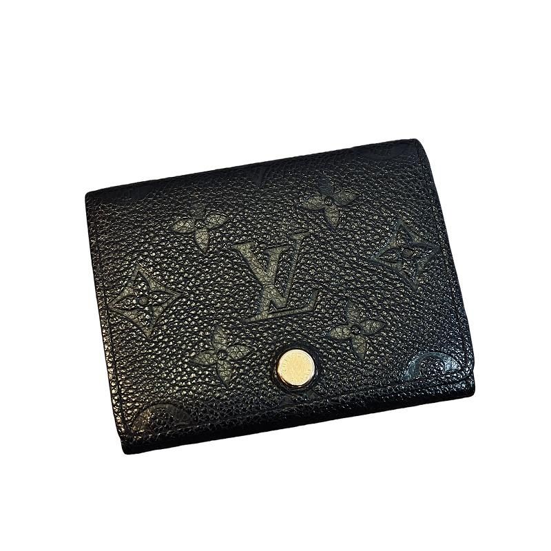 最も完璧な LOUIS VUITTON◇アンヴェロップ・カルトドゥヴィジット_モノグラム_BRW 名刺入れ VUITTON◇カードケース/レザー /BLK/無地/メンズ/Ｍ58456 アンヴェロップ ファッション小物