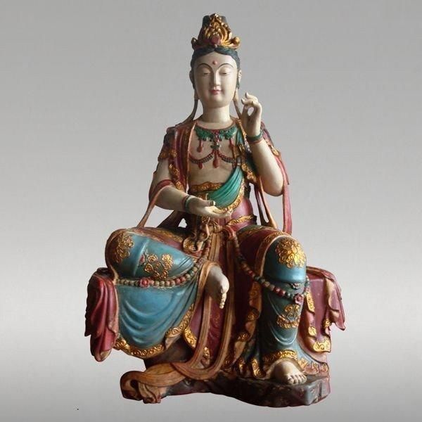 総白檀 座釈迦 金泥書 5寸 仏像 総白檀座釈迦金泥書5 仏像と小僧の