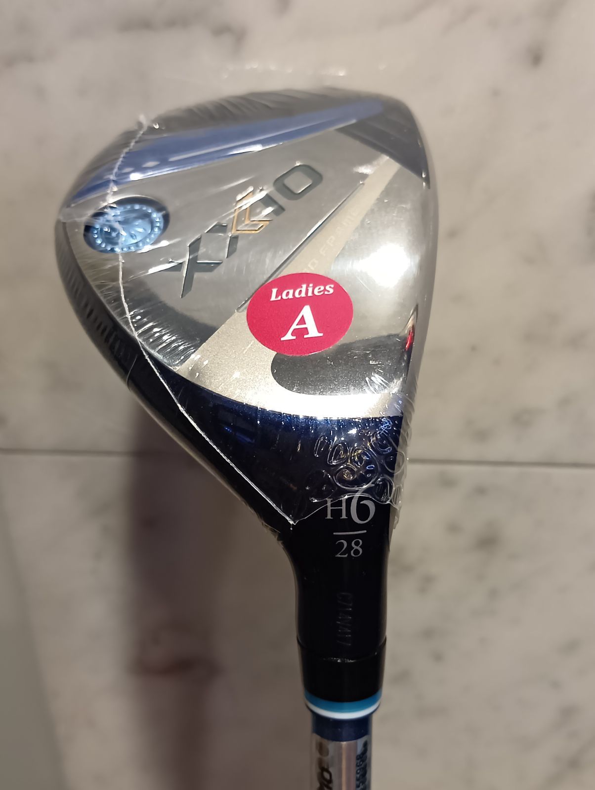 LdUt XXIO13 ゼクシオ 13 レディス ハイブリッド ブルー 右用 6 A ゼクシオ MP1300L カーボンシャフト DUNLOP 新橋店