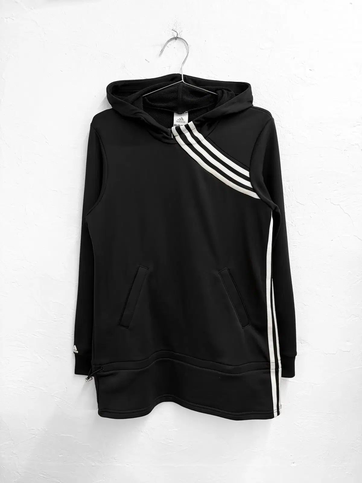 adidas アディダス 3s 斜めボーダー ジップアップ フード