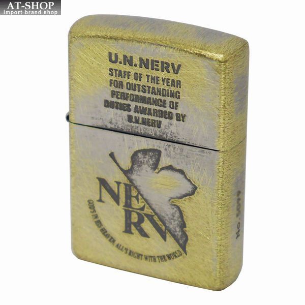 ジッポー ZIPPO EVASTOREオリジナル エヴァンゲリオン ZIPPO U.N.NERV AWARD Ver. アニメ ジッポライター シリアル番号