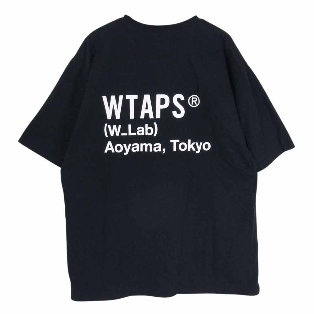 WTAPS 22SS W_LAB AOYAMA限定 Tシャツ 黒M新品