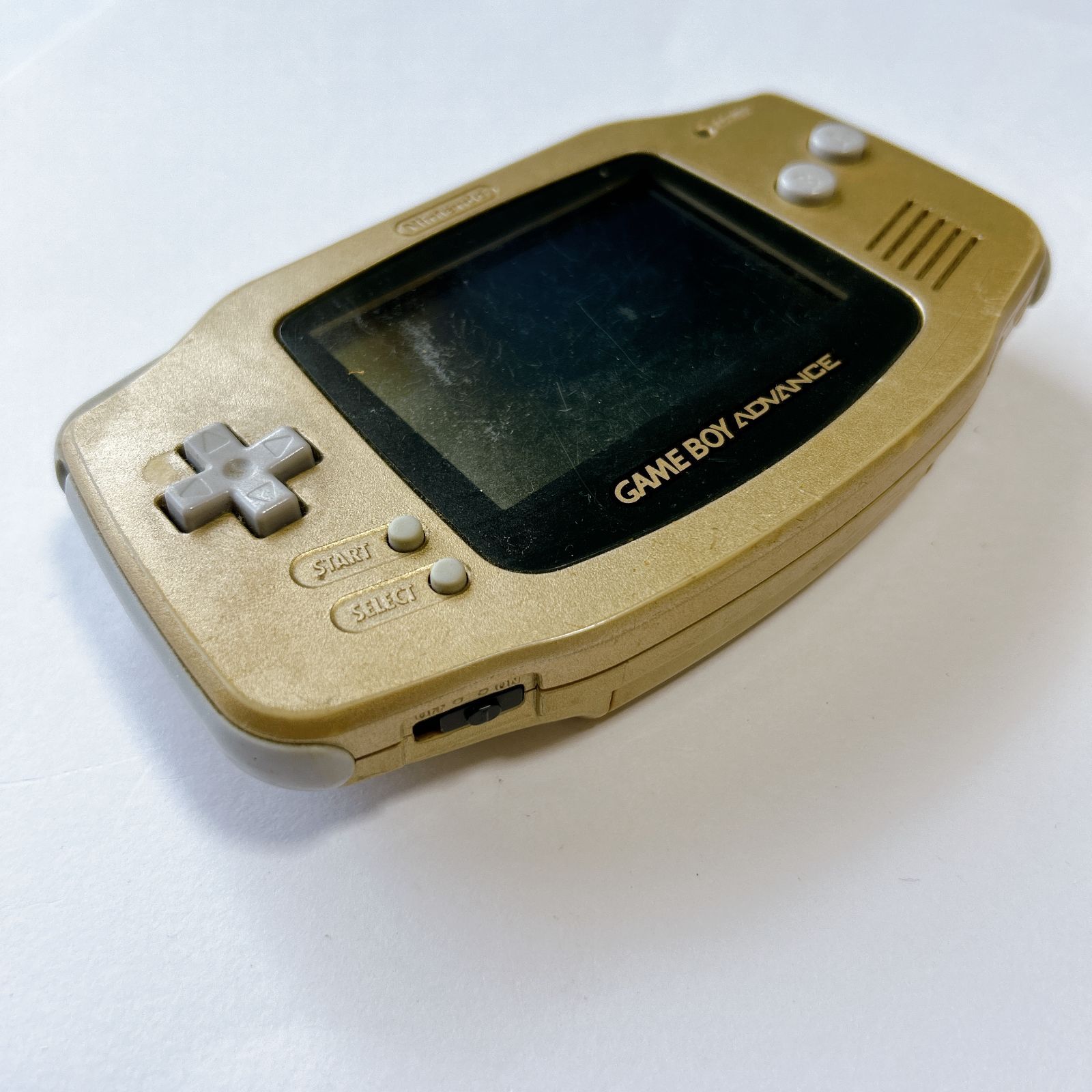 Nintendo ゲームボーイアドバンス ゴールド AGB-001 ジャンク品