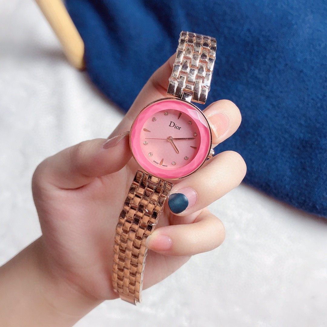 JADEX 樣 Christian Dior ピンク 腕時計 ユニークデザイン 楽天市場】クリスチャンディオール D100-322 クリス 腕時計