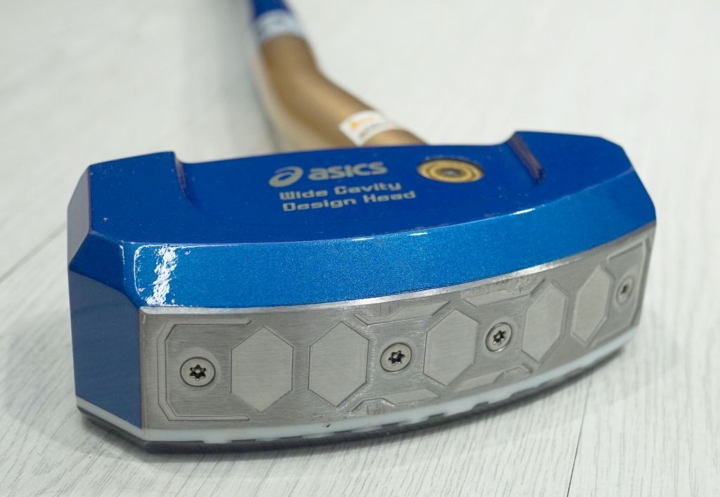 美品】アシックス 左打ちグランドゴルフクラブ スレンダーツインカーブ